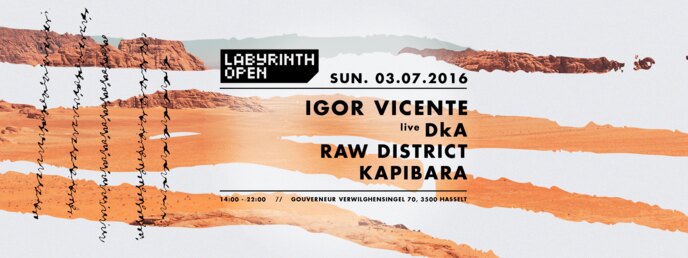 LABYRINTH OPEN. Labyrinth Club gaat buiten spelen!