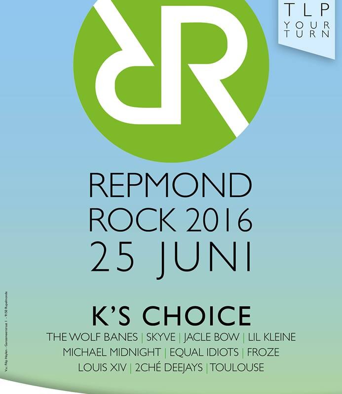 23ste Repmond Rock op 24 & 25 juni 2016 in Rupelmonde