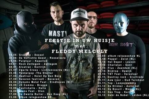 Fleddy Melculy organiseert 'Feestje In Uw Huisje' op Graspop