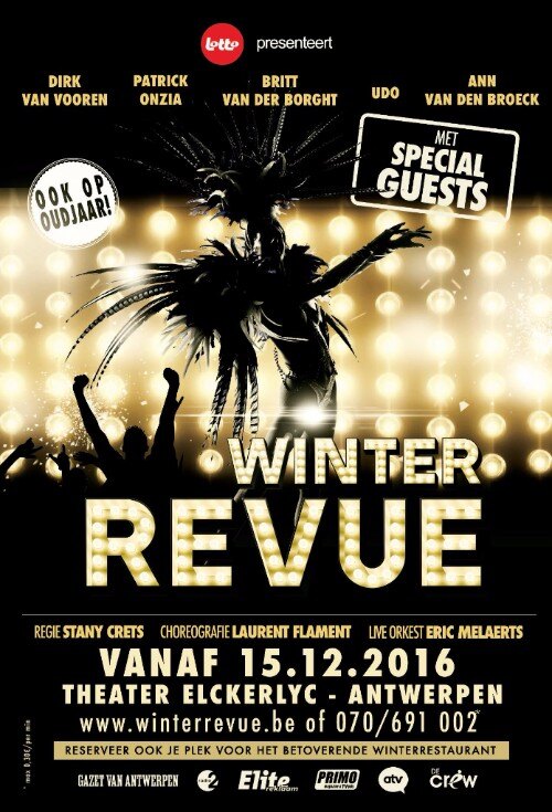 Exact een half jaar voor de première onthult Stany Crets de eerste vijf artiesten in de Winterrevue