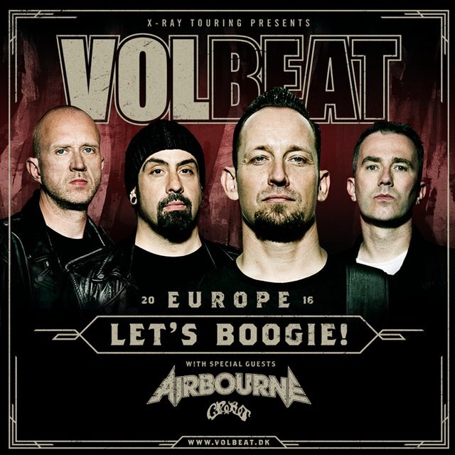 Crobot - European tour with Volbeat and Airbourne!