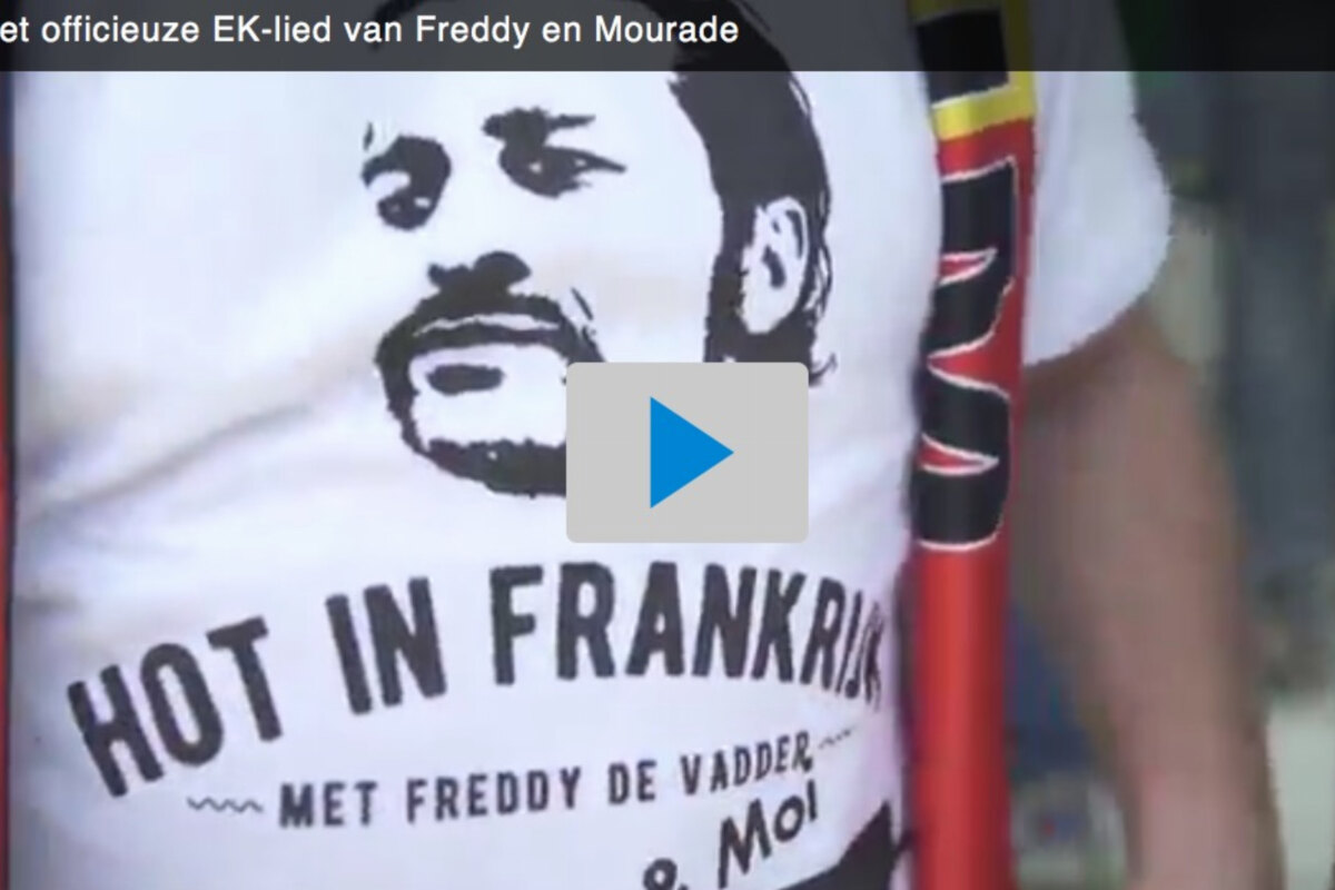 Meer dan 200.000 views op een paar uur voor het EK-lied van Freddy Vegas & Like Mourade