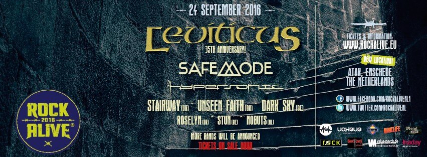 New location for Rock Alive 2016