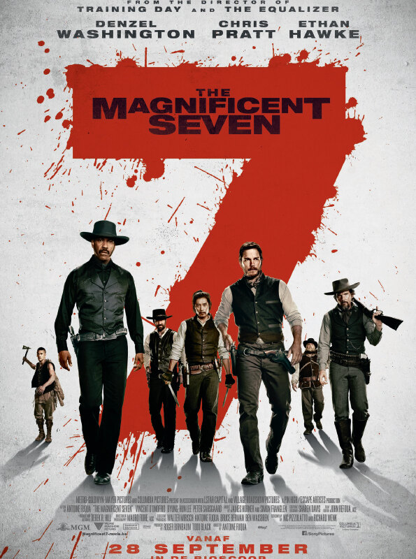 Eerste poster voor The Magnificent Seven