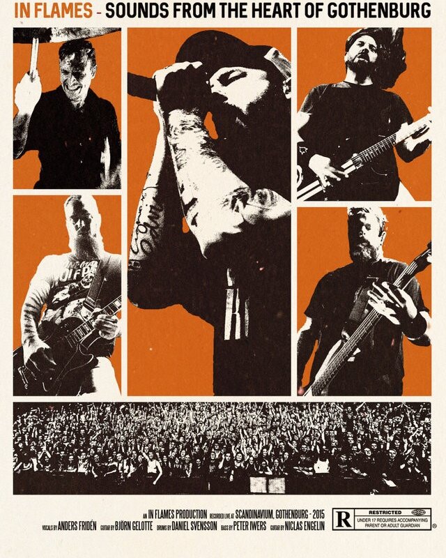 In Flames releases first details for upcoming DVD "Sounds From The Heart of Gothenburg"