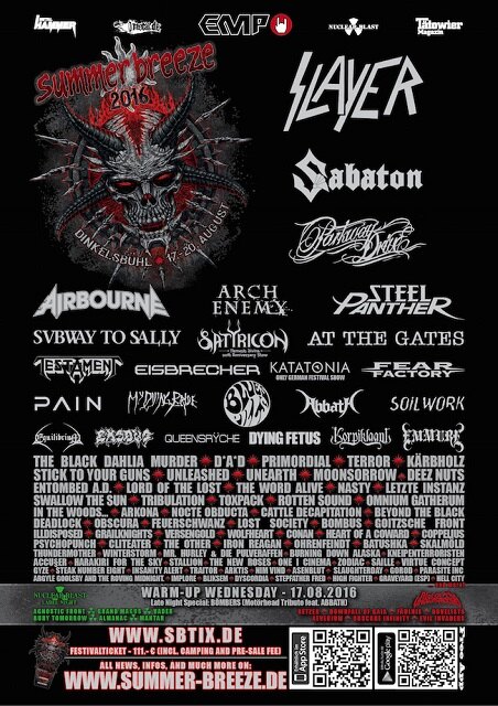 Preview Summer Breeze 2016