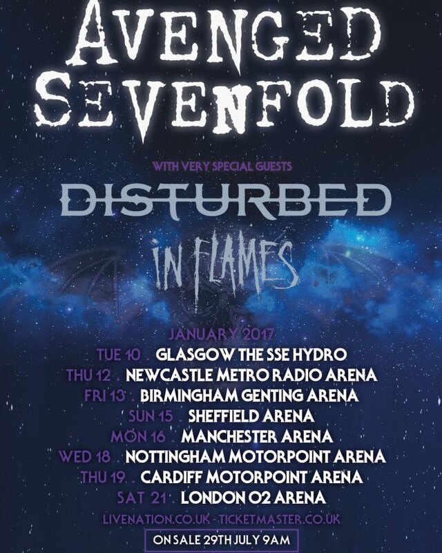 In Flames reveal new music and UK tour with Avenged Sevenfold & Disturbed