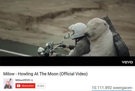 Milow overschrijdt de kaap van 10 miljoen YouTube views en 14 miljoen Spotify streams
