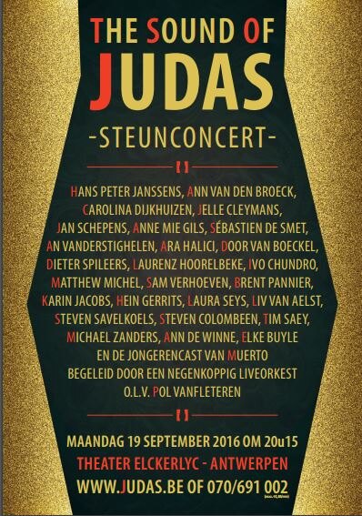 JTP wil doorgaan - tientallen musicalacteurs treden aan in steunconcert “The Sound of Judas”
