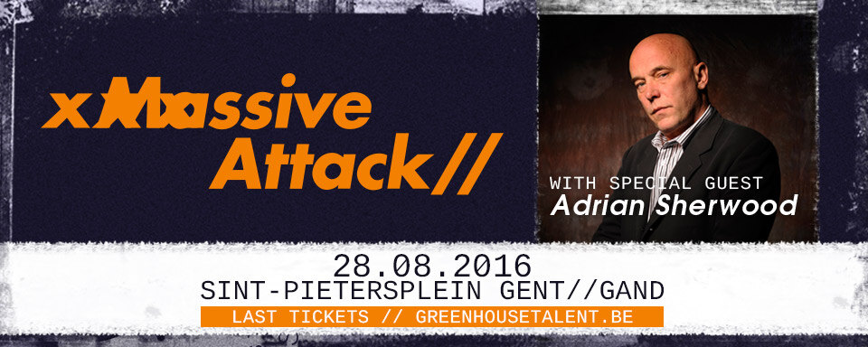Adrian Sherwood in voorprogramma Massive Attack nu zondag op het Sint-Pietersplein in Gent