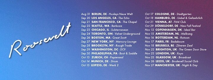 A European tour for Roosevelt
