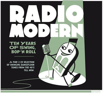 De nieuwe Radio Modern CD:  “Ten Years of Swing Bop ‘n Roll”!