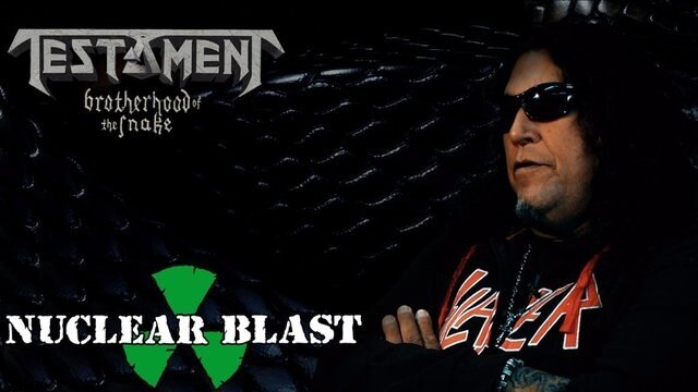 Testament release 1st "Brotherhood Of The Snake" video trailer!
