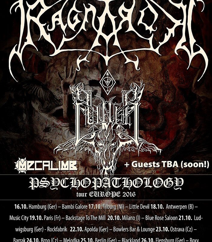 Ragnarok announce final dates for October European tour!