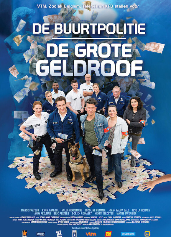 Op 26 oktober wordt De Buurtpolitie : De Grote Geldroof in de Vlaamse bioscopen gelanceerd.