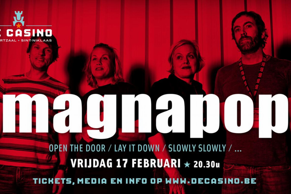 Magnapop komt naar De Casino!