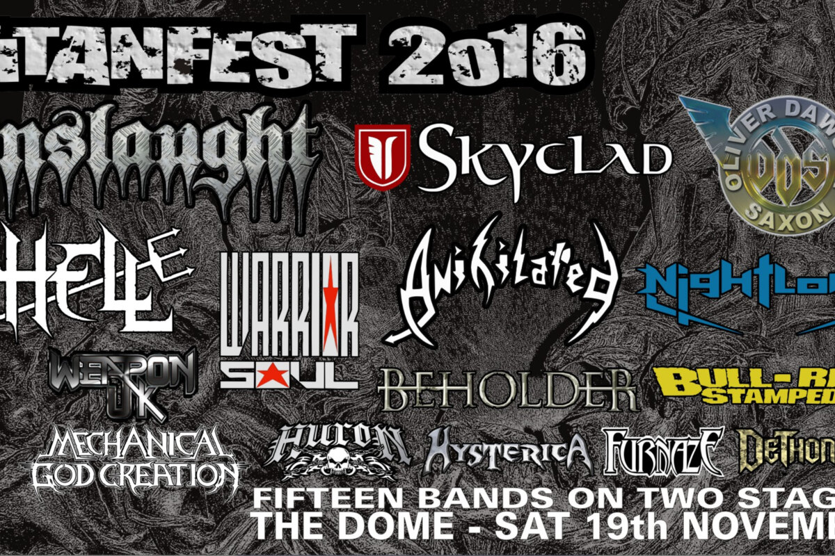 Titanfest releases final names for 2016 line-up
