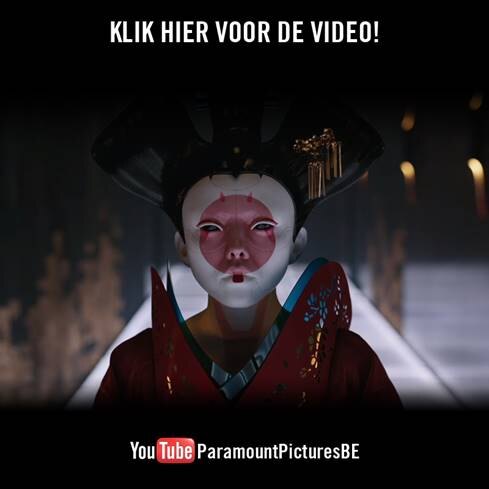 Scarlett Johansson in je eerste blik op Ghost in the shell