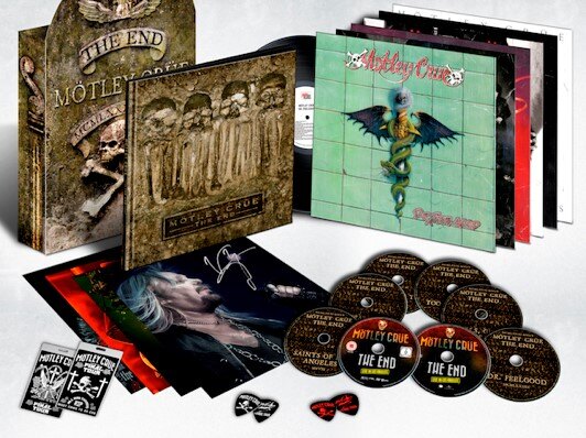 Mötley Crüe  Announce The Worldwide Release Of Box Set "Mötley Crüe: The End"  On November 25th