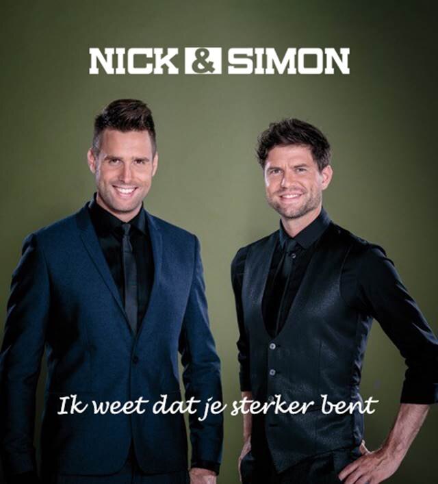 Nick en Simon zingen ‘Ik weet dat je sterker bent’ exclusief voor hun Vlaamse fans ! 
