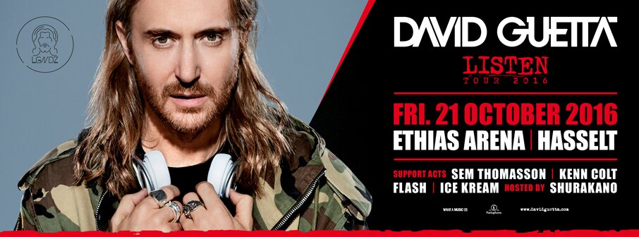 Nog 2 weken en David Guetta geeft een exclusief optreden in de Ethias Arena