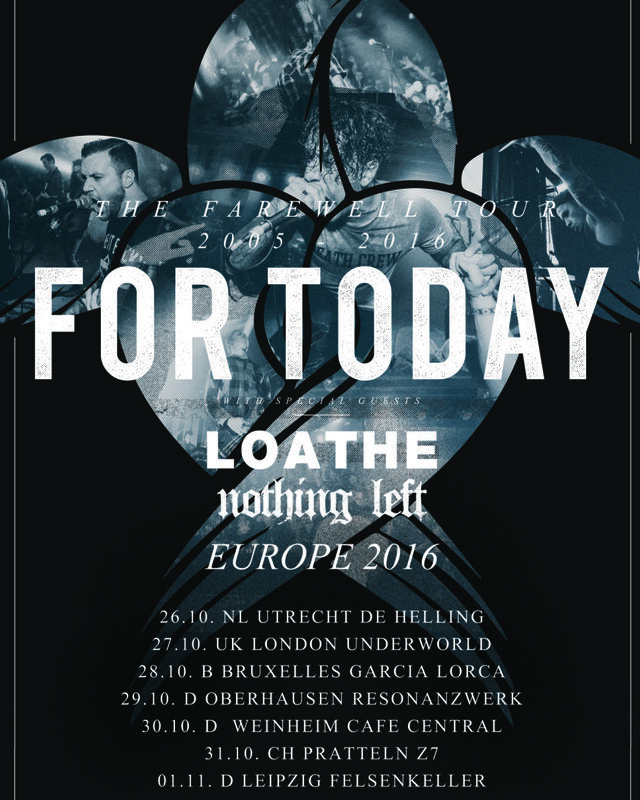 For Today announce Loathe as special guests for final tour