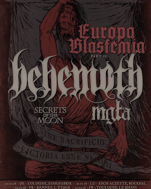 Behemoth kick off European tour soon!