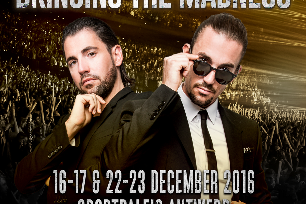 Oliver Heldens en Felix Jaehn op “Bringing The Madness” concerten van Dimitri Vegas & Like Mike