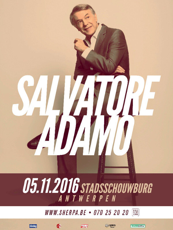 Salvatore Adamo klaar voor verjaardagsconcert op 5 november in Stadsschouwburg Antwerpen!