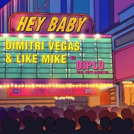 New Dimitri Vegas & Like Mike VS Diplo "Hey Baby" Out Now.