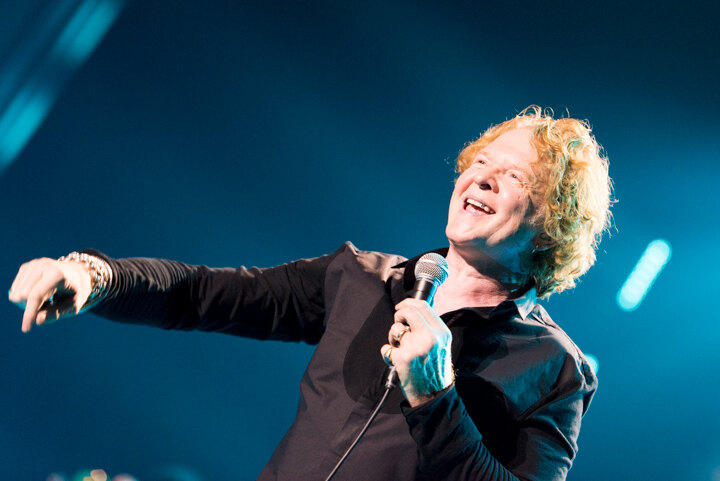 Tweede Symphonica in Rosso met Simply Red