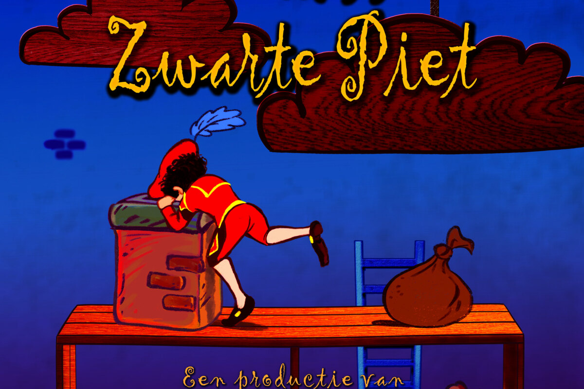 De Witte Zwarte Piet na drie jaar weer in Antwerpen!