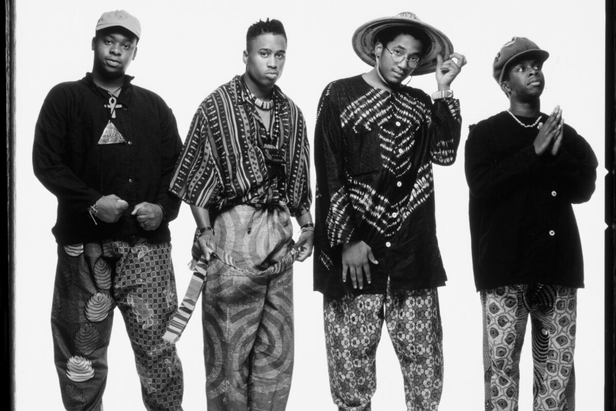Heel de wereld in de ban van A Tribe Called Quest muurschilderingen
