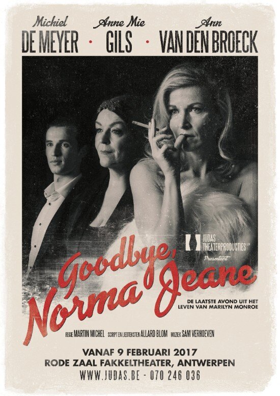 Ann Van den Broeck en Anne Mie Gils schitteren vanaf februari 2017 in musicalcreatie "Goodbye, Norma Jeane"