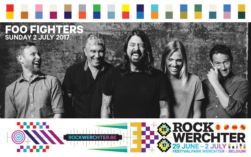 Foo Fighters bevestigen komst naar Rock Werchter