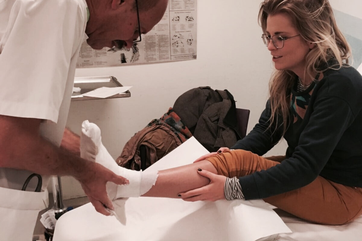 Jennifer Ewbank met gebroken teen op Zingpaleis-podium!