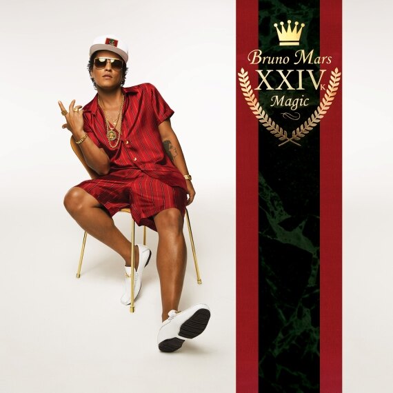 Bruno Mars has released his third album “24K Magic”
