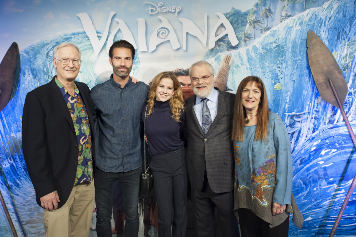 Disney's Vaiana ging succesvol in première
