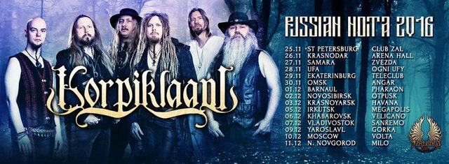 Korpiklaani - band documentary in progress; announce new tour dates!