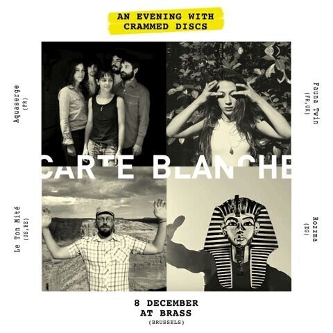 An Evening With Crammed Discs 8.12.2016 At Brass (Brussels)
