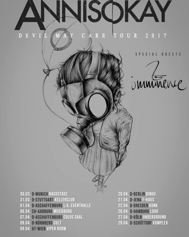 Imminence To Support Annisokay On European Tour