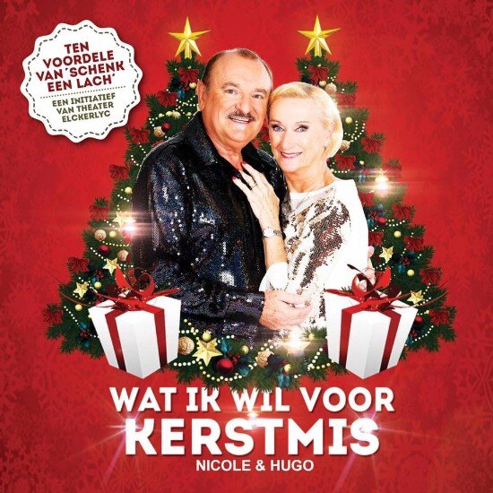 Nicole en Hugo, special guests in de Winterrevue, lanceren kerstsingle t.v.v. Schenk Een Lach.