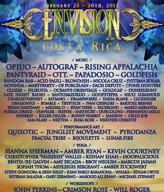 Envision Festival Costa Rica announces second phase line-up