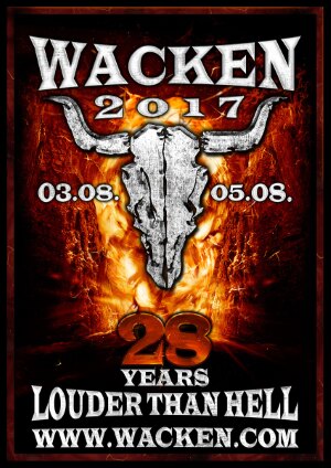 Evil Scarecrow head to Wacken