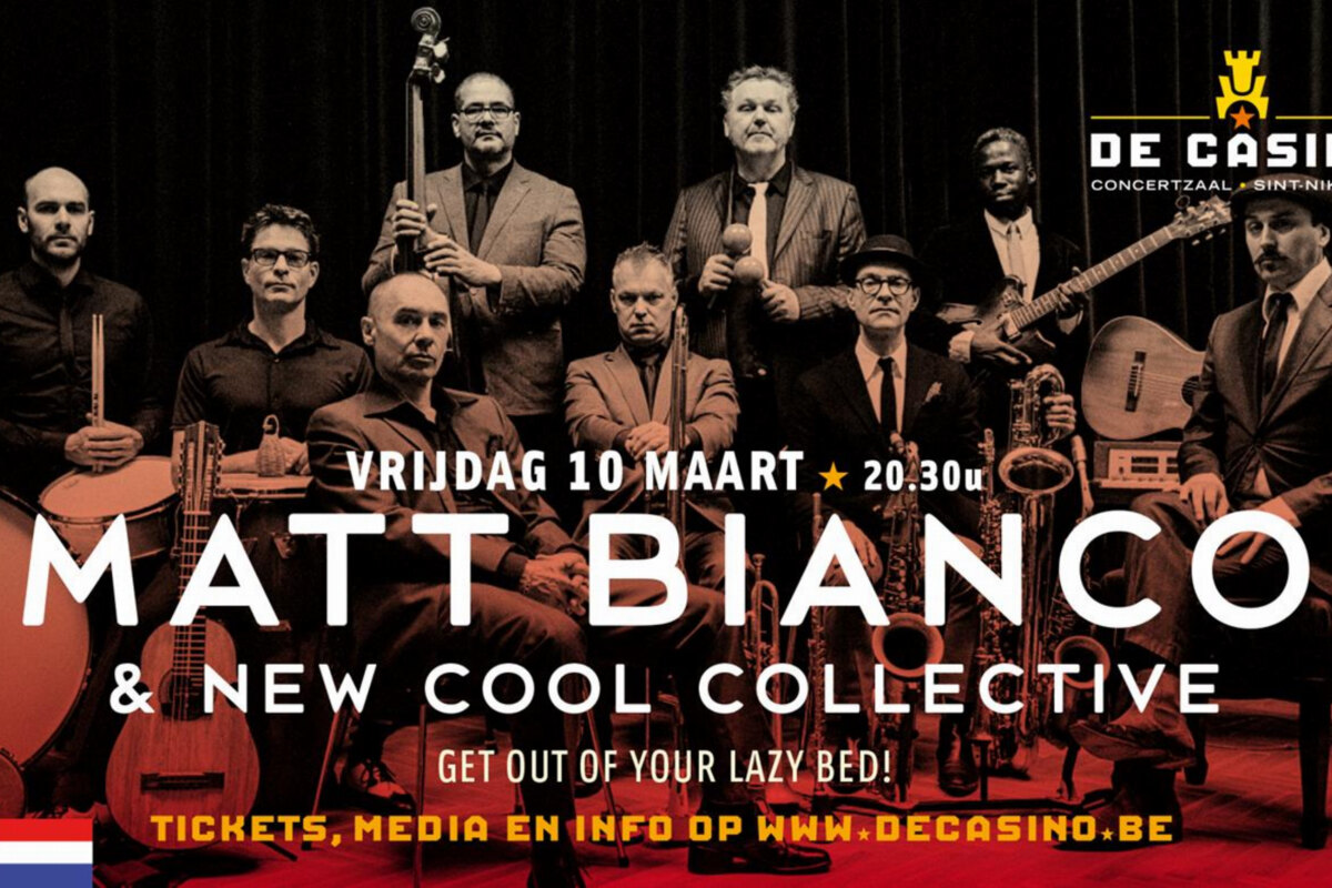 Matt Bianco komt naar De Casino