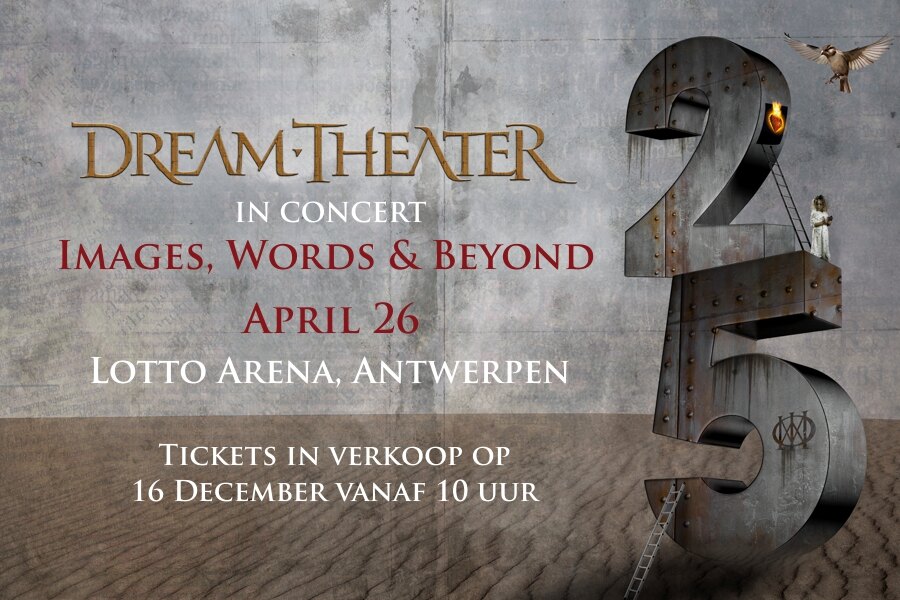 Dream Theater: "Images, Words & Beyond Tour" op 26 April in de Lotto Arena