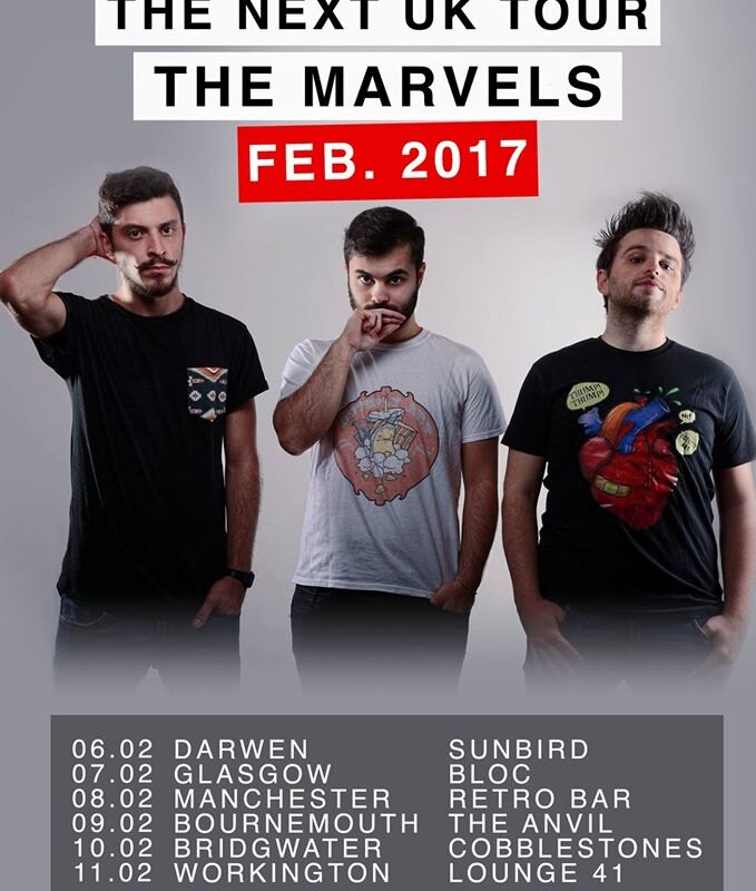 The Marvels announces their new single "Hold On" and first UK run.
