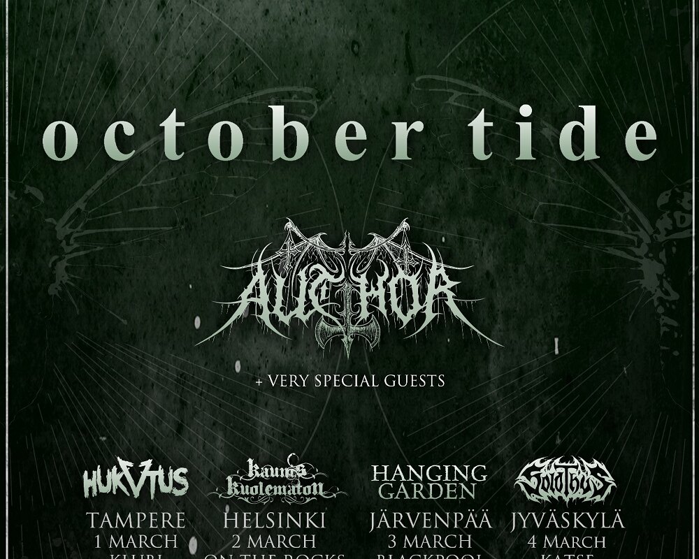 October Tide premiere music video for "Reckless Abandon"; announce Finnish tour