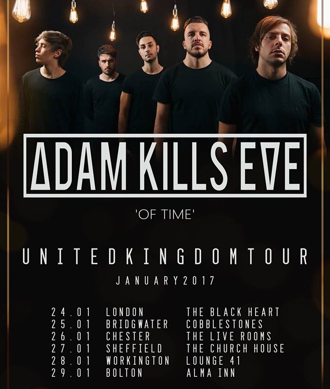 Adam Kills Eve announce UK tour