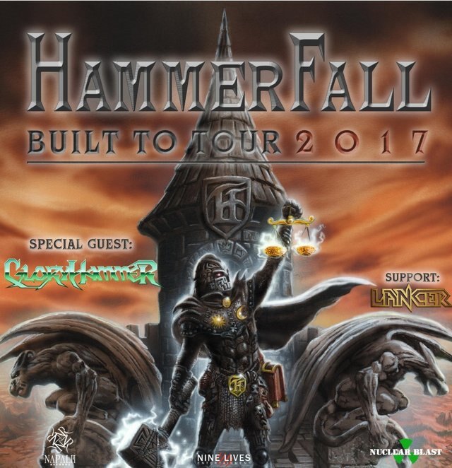 Lancer trailer for European tour with Hammerfall and Gloryhammer unveiled!